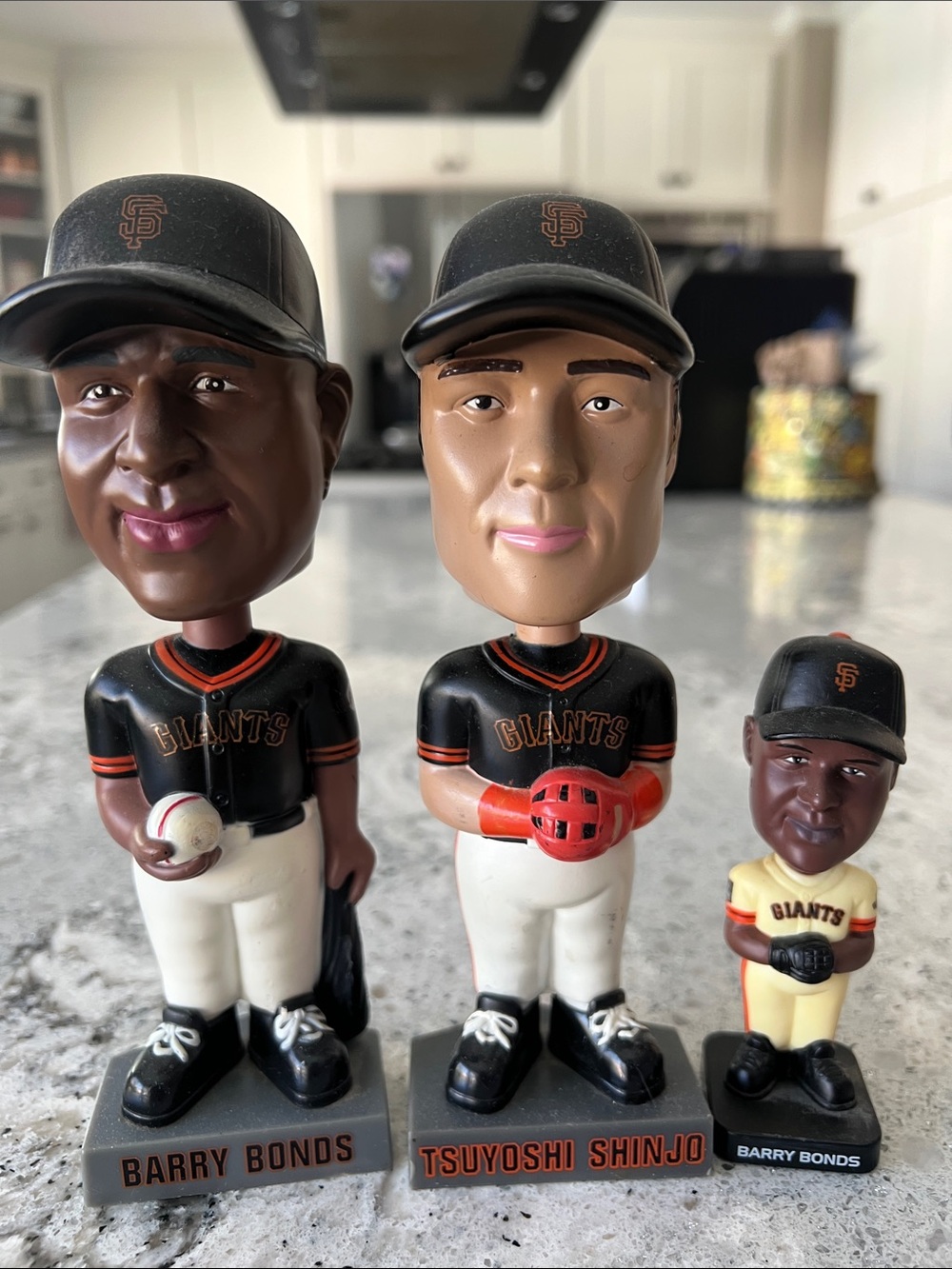 Barry Bonds & Tsuyoshi Shinjo San Francisco Giants Bobblehead Set